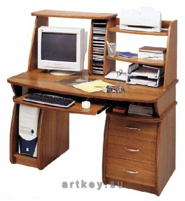 Компьютерный стол Вижен - вид 1 миниатюра