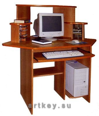 Компьютерный стол Cherry - вид 1 миниатюра