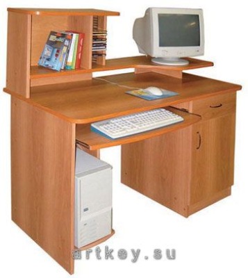 Компьютерный стол Лаундж - вид 1 миниатюра