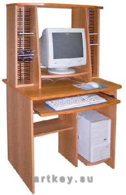 Компьютерный стол Марбл - вид 1 миниатюра