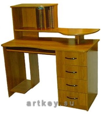 Компьютерный стол Порто - вид 1 миниатюра